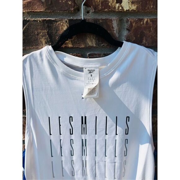 Reebok white sports top size small new without tag no flaws in excellent conditi - Picture 2 of 8